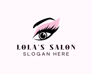 Eyelash Perming Salon logo design