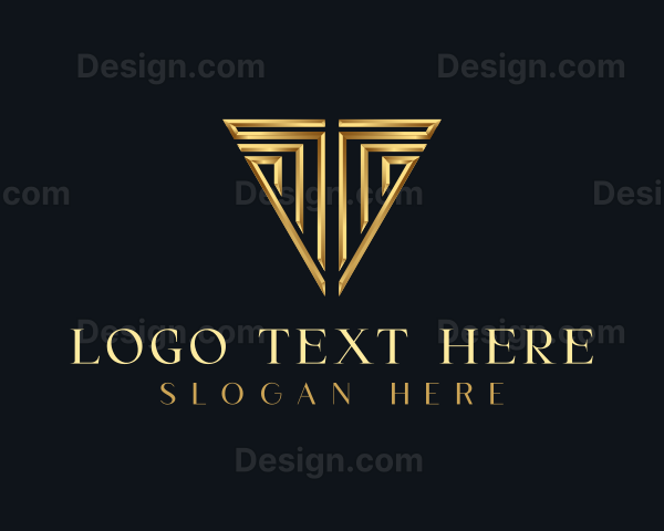 Premium Luxury Triangle Logo