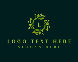 Leaves Garden Botanical logo