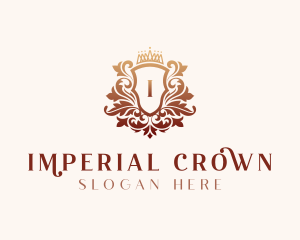 Crown Regal Crest logo design