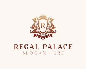 Crown Regal Crest logo design