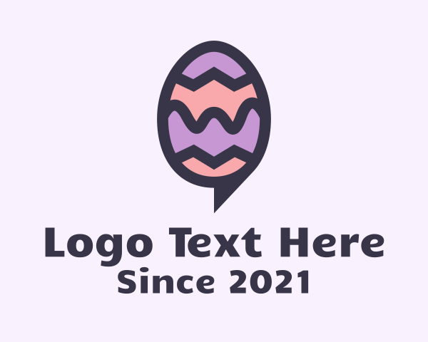 Easter Egg Hunt logo example 1