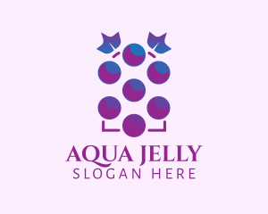 Grape Fruit Vineyard logo design