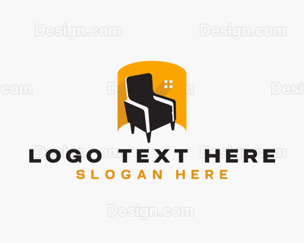 Chair Interior Decoration Logo