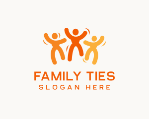 Human Family Charity logo design