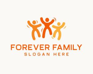 Human Family Charity logo design