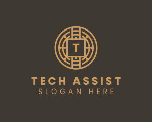 Tech Digital Crypto logo design