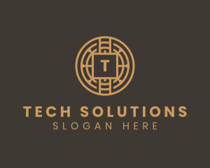 Tech Digital Crypto logo design