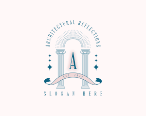 Mystical Pillar Arch logo