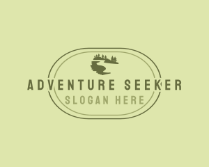 Mountain Camping Trail logo design