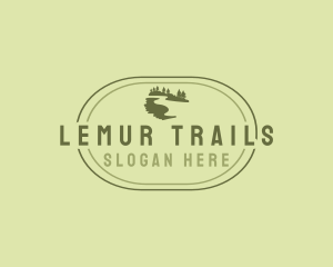 Mountain Camping Trail logo design