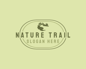 Mountain Camping Trail logo design