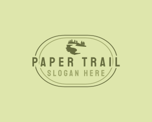 Mountain Camping Trail logo design