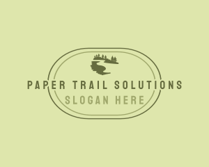 Mountain Camping Trail logo design