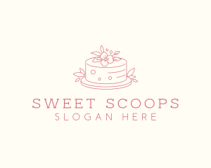 Sweet Cake Patisserie logo design