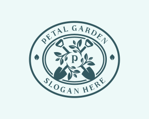 Shovel Plant Yard logo design