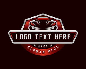 Sedan Car Automotive Garage logo