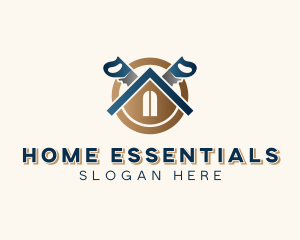 Home Carpentry Builder logo design