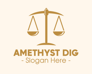 Attorney Lawyer Justice Scales logo