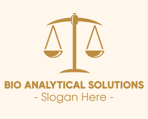 Attorney Lawyer Justice Scales logo design