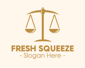 Attorney Lawyer Justice Scales logo design