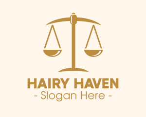 Attorney Lawyer Justice Scales logo design