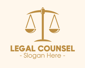 Attorney Lawyer Justice Scales logo