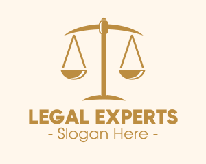 Attorney Lawyer Justice Scales logo