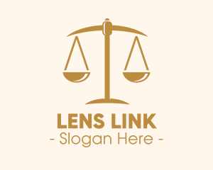 Attorney Lawyer Justice Scales logo design