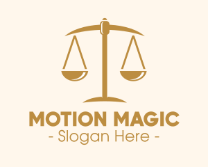 Attorney Lawyer Justice Scales logo design