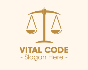 Attorney Lawyer Justice Scales logo