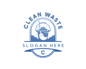 Home Cleaning Sanitation logo design