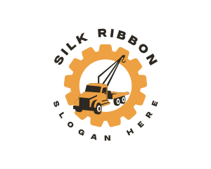 Tow Truck Crane Logo