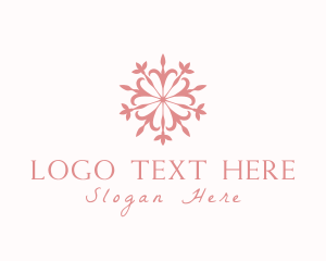 Elegant Floral Mandala logo