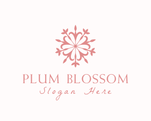 Elegant Floral Mandala logo design