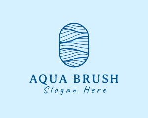 Professional Oval Waves logo design