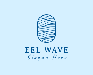 Professional Oval Waves logo design