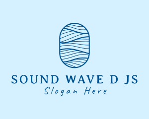 Professional Oval Waves logo design