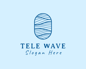 Professional Oval Waves logo design