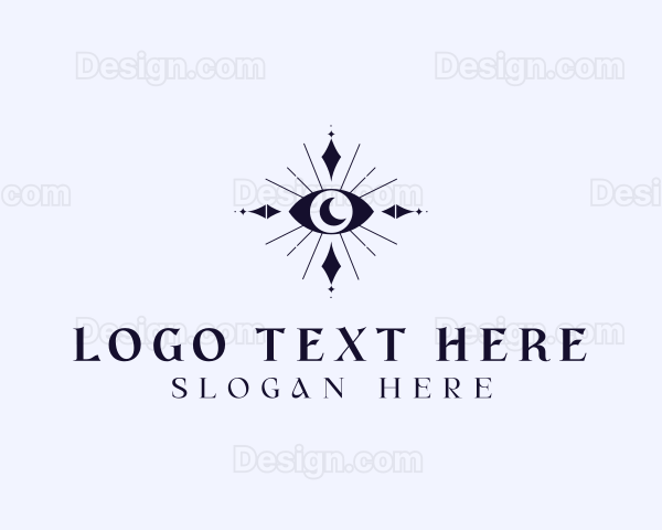 Celestial Boho Eye Logo