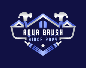 Hammer Renovation Repair logo design