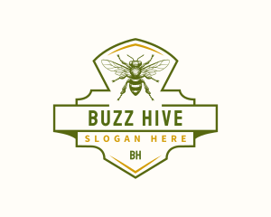 Honey Bee Farm logo design