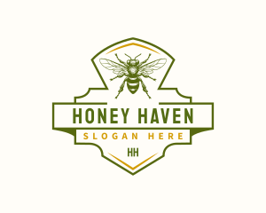 Honey Bee Farm logo design