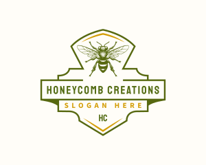 Honey Bee Farm logo design