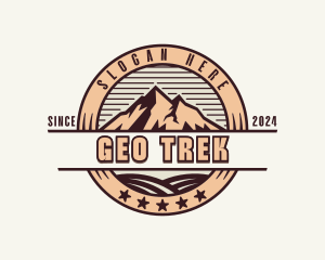 Peak Summit Mountain logo design