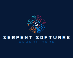 Digital Technology Programming logo design