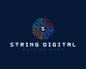 Digital Technology Programming logo design