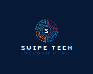 Digital Technology Programming logo design