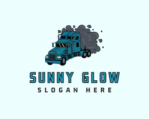 Smoke Freight Truck Logo