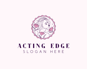 Beauty Floral Model logo design